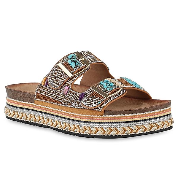 VAN HILL 841100 Sandalette Damen Pantoletten günstig online kaufen