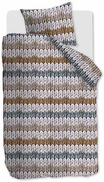 Beddinghouse Bettwäsche »Beddinghouse Warm Stripes« 2 Stk. tlg. günstig online kaufen