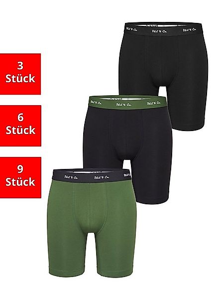 Phil & Co. Langer Boxer Long Boxer Briefs (3-St) Retroshorts - langes Bein günstig online kaufen