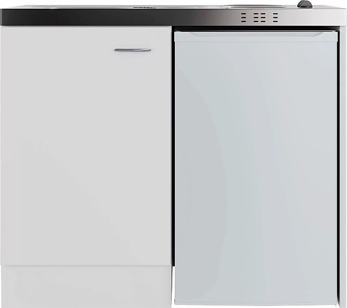 Flex-Well Küchenzeile "Pantry", Gesamtbreite 100 cm, mit DUO Kochfeld und K günstig online kaufen