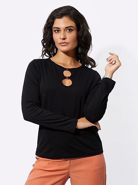 creation L Langarmshirt "Modal-Mix-Shirt", (1 tlg.) günstig online kaufen