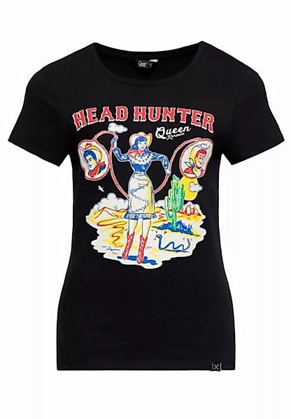 QueenKerosin Print-Shirt Head Hunter (1-tlg) im Western-Style günstig online kaufen