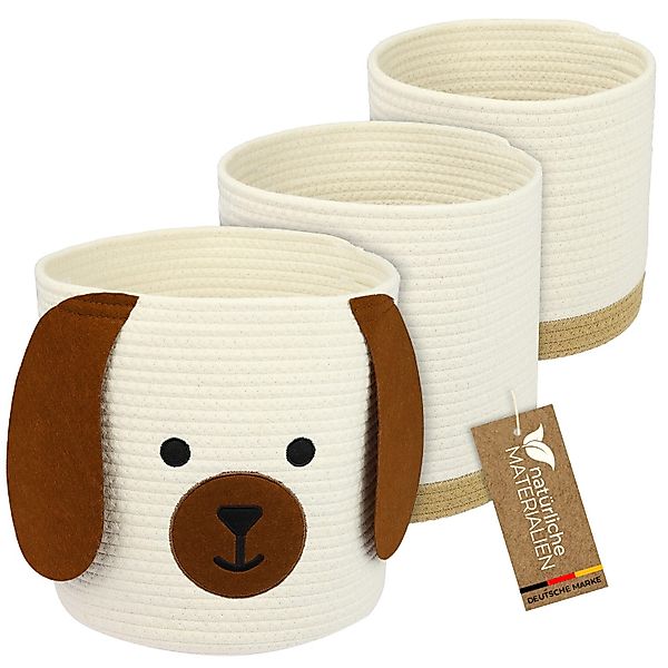 HMF Aufbewahrungskorb Aufbewahrungskorb mit versteckten Griffen günstig online kaufen