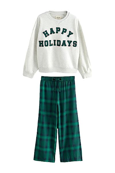 Next Pyjama Familienschlafanzug aus Flanell mit günstig online kaufen