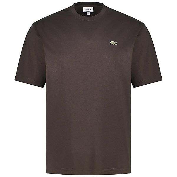 LACOSTE T-Shirt aus Baumwolle Farbe braun Größe: 5XL günstig online kaufen