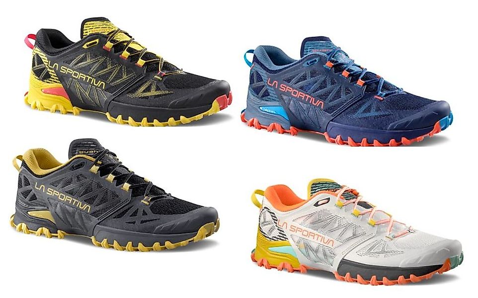 La Sportiva Trail-Laufschuhe Bushido III 2024 carbongrau/gelb Herren Wander günstig online kaufen