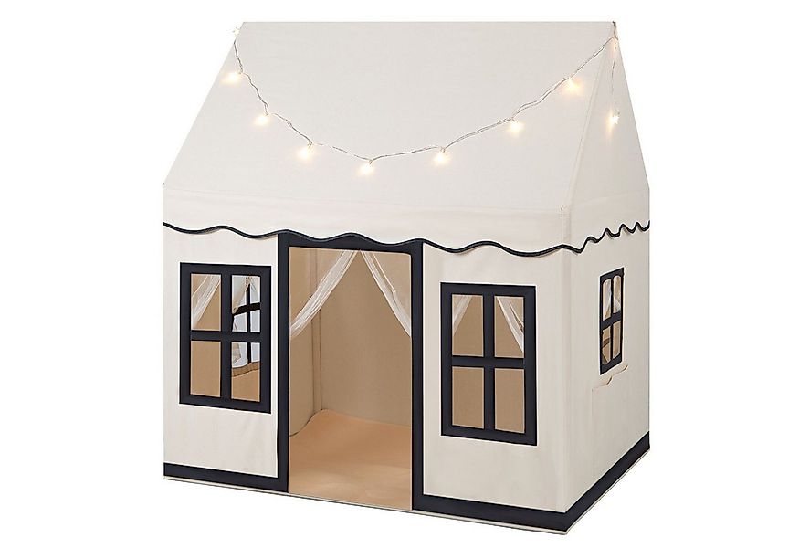 KOMFOTTEU Spielzelt Kinderspielhaus Kinderzelt mit Sternenlichtern & Matte, günstig online kaufen
