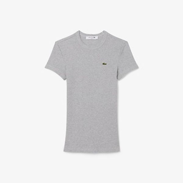 Lacoste  T-Shirt SLIM FIT RIBBED COTTON T-SHIRT günstig online kaufen