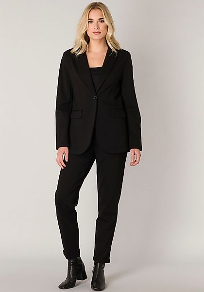 Base Level Jerseyblazer mit V-Ausschnitt und günstig online kaufen