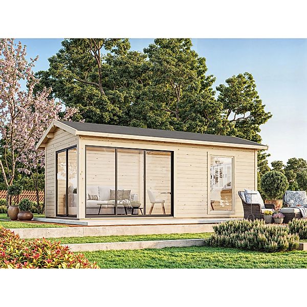 Palmako Gartenhaus Amanda Slide 595 x 300 cm Transparent FSC® günstig online kaufen