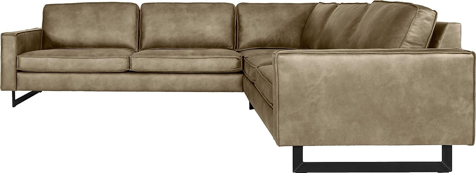 Home affaire Ecksofa Pinto, XXL, 250/290 cm, langer Schenkel, Ottomane, Cor günstig online kaufen