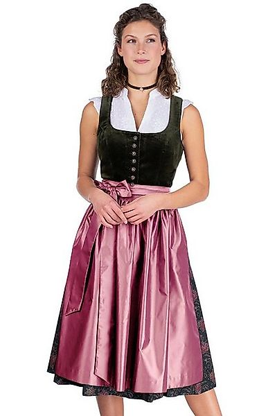 Hammerschmid Dirndl Samt Dirndl 2tlg. - KOFLERSEE - oliv/mauve günstig online kaufen