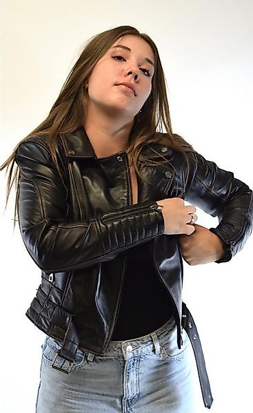 Zimmert Leather Lederjacke Jenny Damen,cropped, Biker, günstig online kaufen