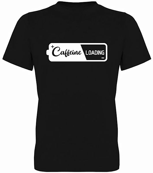 G-graphics T-Shirt Caffein loading Herren T-Shirt, mit trendigem Frontprint günstig online kaufen