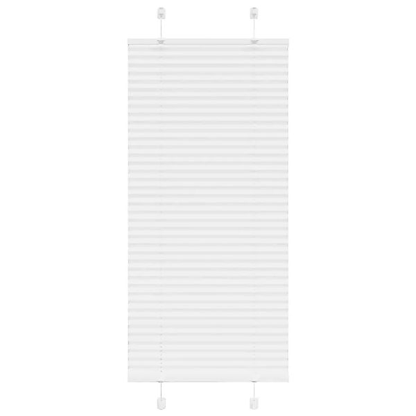 vidaXL Plissee Weiß 65x100 cm Stoffbreite 64,4 cm Polyester 4015476 günstig online kaufen