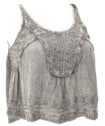 Guru-Shop T-Shirt Besticktes Top Boho chic, günstig online kaufen