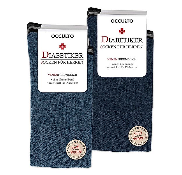 OCCULTO Basicsocken Herren Diabetikersocken 10er Pack (Modell: Goetz) (10-P günstig online kaufen