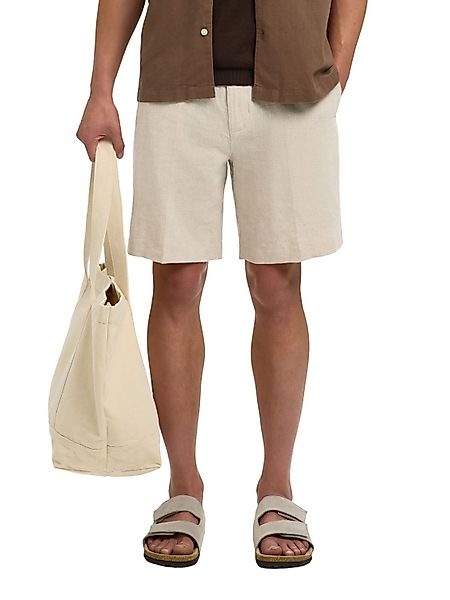 Selected Herren Shorts SLMREGULAR-LEROY LINEN Mid Waist - Regular Fit günstig online kaufen
