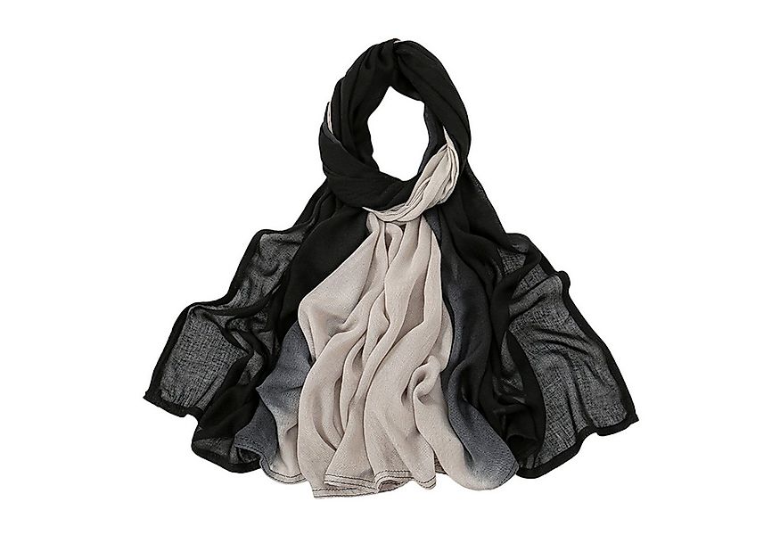 Refttenw Kopftuch Modisches Gradienten-Kopftuch, atmungsaktiv,180*85cm günstig online kaufen