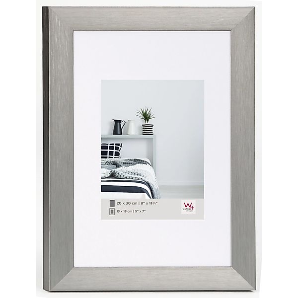 walther design Aluline Aluminium Bilderrahmen 50x70 cm Stahl günstig online kaufen