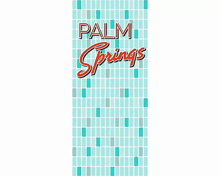 Trtapete "Palm Springs" 0,91x2,11 m / selbstklebende Folie günstig online kaufen