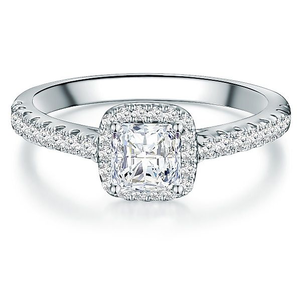 Trilani Silberring Verlobungsring aus 925 Sterling günstig online kaufen