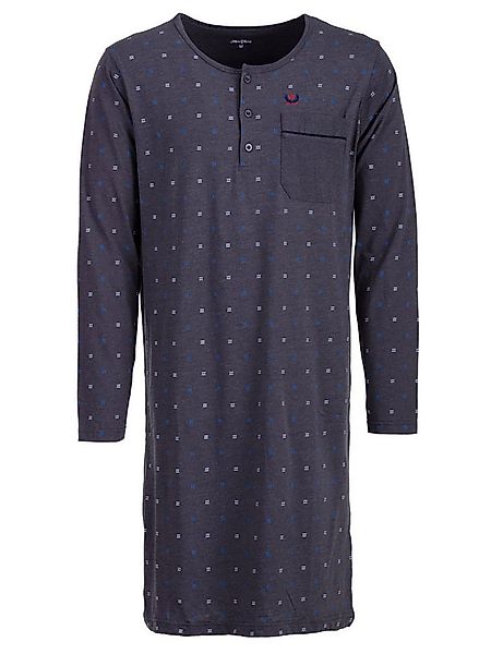 Henry Terre Nachthemd Nachthemd Langaerm - Wave günstig online kaufen