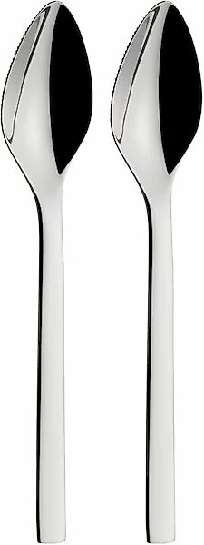 WMF Bestecklöffel »Nuova« 2-tlg., gezahnte Löffelkante, Cromargan Edelstahl günstig online kaufen