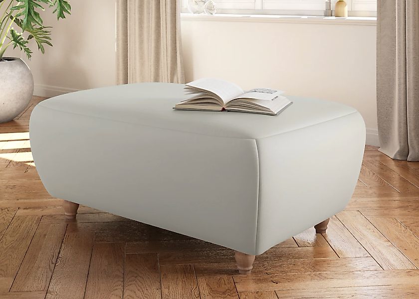 Home affaire Polsterhocker "Boston" 1 Stk. tlg. in 4 Bezugsqualitäten, auch günstig online kaufen