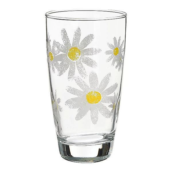 Trinkglas DAISY ca.400ml, bunt günstig online kaufen