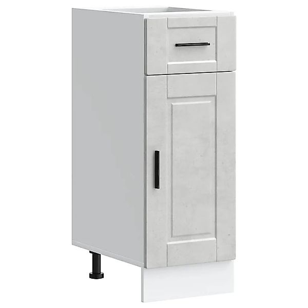 vidaXL Küchenunterschrank Porto Betongrau Holzwerkstoff 853941 günstig online kaufen