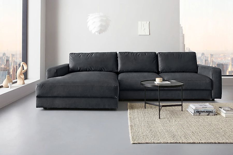 Places of Style Ecksofa "Bloomfield, elegant, viel Platz, Mega Couch, Breit günstig online kaufen