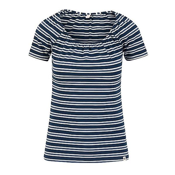 Blutsgeschwister T-Shirt Vintage Heart caravan stripes blue günstig online kaufen