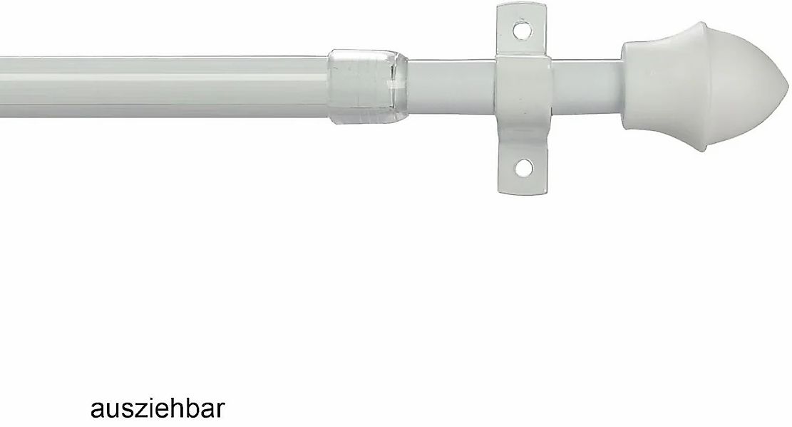 Liedeco Scheibenstange "Klassik" Ø 12 mm 1 läufig-läufig ausziehbar günstig online kaufen