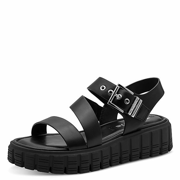 Tamaris Plateausandale Sommerschuh, Plateausandalale in veganer Verarbeitun günstig online kaufen