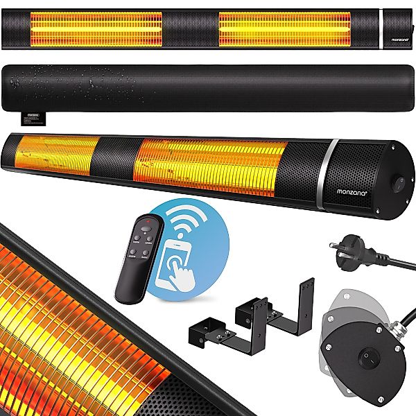 monzana Infrarotstrahler Infrarotstahler, 3000 W, Heizstrahler günstig online kaufen