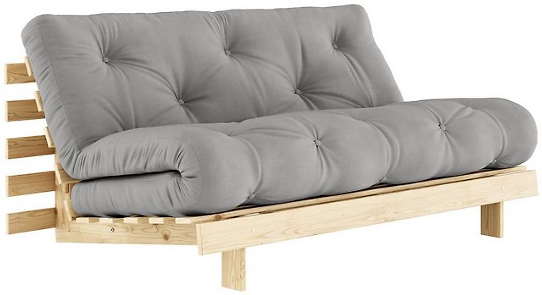 Karup Design 2-Sitzer Schlafsofa ROOTS 160 cm Polster GREY Klappsofa Gestel günstig online kaufen