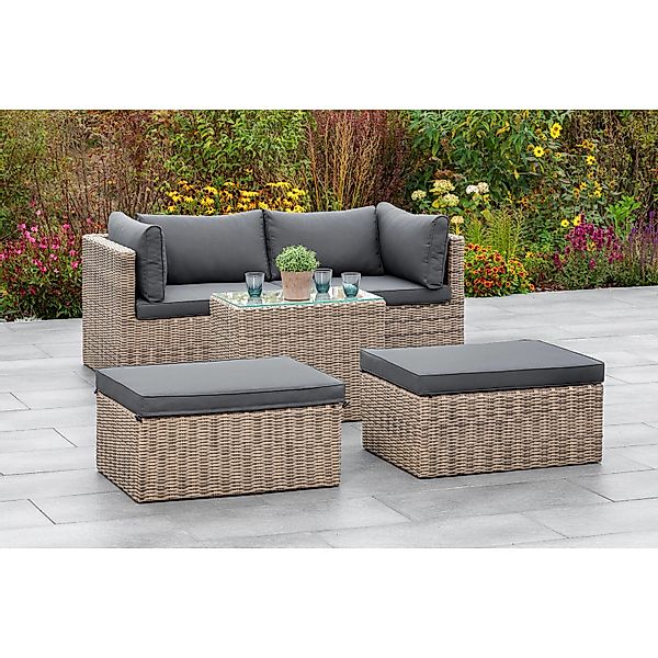 Merxx Licosa Gartenmöbel-Set inkl. Auflagen günstig online kaufen