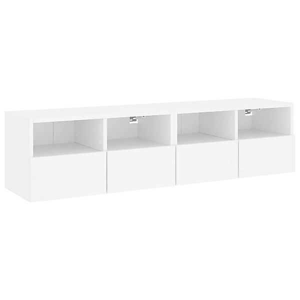 vidaXL TV-Wandschränke 2 Stk Weiß 60x30x30 cm Holzwerkstoff 836855 günstig online kaufen