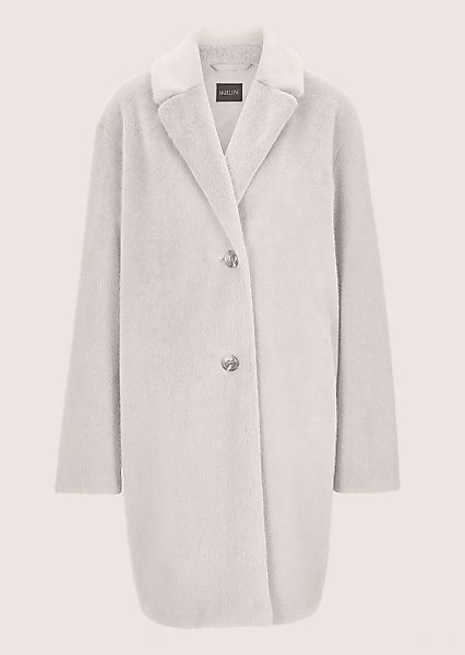 MADELEINE Langmantel "Webpelzmantel Kunstpelzmantel mit Reverskragen" Softe günstig online kaufen