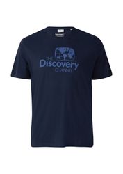 s.Oliver Kurzarmshirt T-Shirt T-Shirt mit Discovery™-Print günstig online kaufen