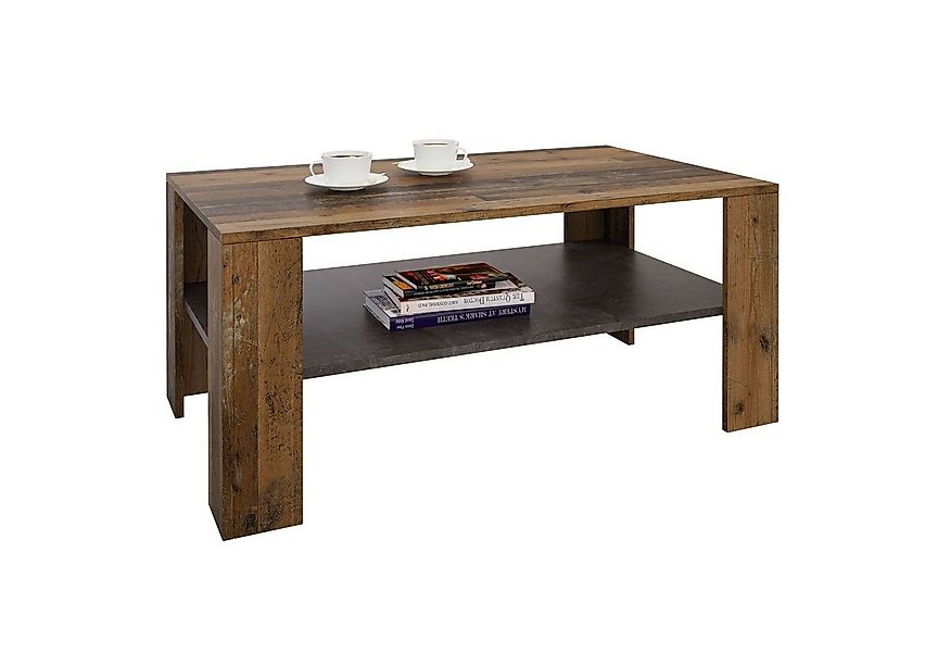 CARO-Möbel Couchtisch ANIMO, Couchtisch Wohnzimmer Beistell Sofa 100 x 60 c günstig online kaufen