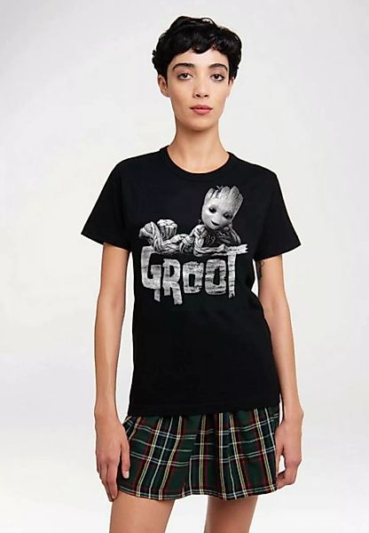 LOGOSHIRT T-Shirt "Marvel - Groot", mit witzigem Groot Print günstig online kaufen