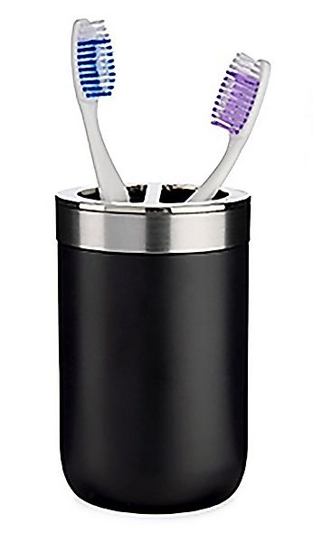 Berilo Zahnputzbecher ZAHNPUTZBECHER Ø7,5cm aus Kunststoff Zahnbürstenhalte günstig online kaufen