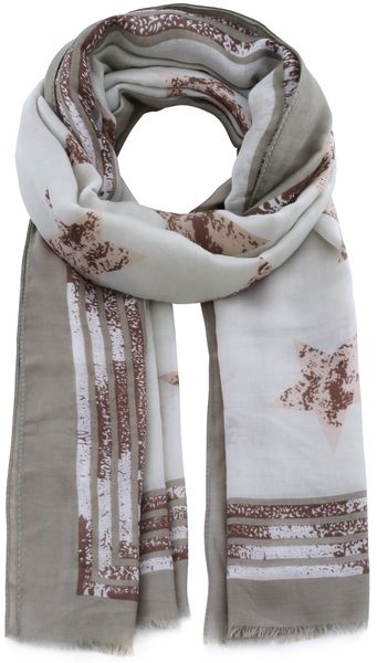 Faera Modeschal, Damen Schal Stars und günstig online kaufen