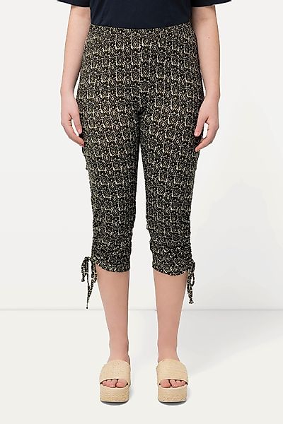 Ulla Popken Leggings Capri-Leggings Saumband Elastikbund günstig online kaufen