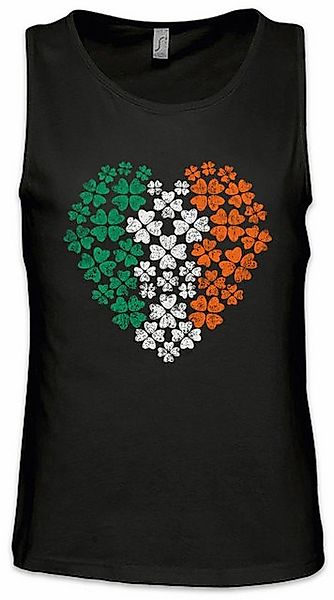 Urban Backwoods Tanktop Irish Cloverleaf Heart Ärmelloses T-Shirt Cloverlea günstig online kaufen