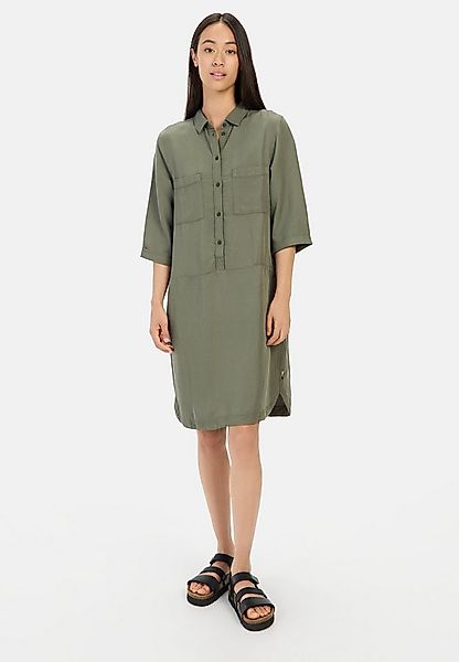 camel active Shirtkleid mit Hemdkragen Dreiviertelarm Hemdblusenkragen günstig online kaufen