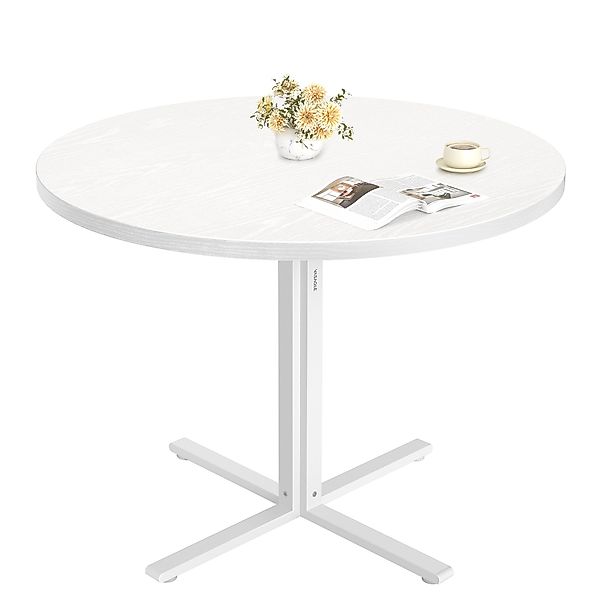 VASAGLE Esstisch, Esstisch rund, Esszimmertisch,Landhausstil,Wasserresisten günstig online kaufen