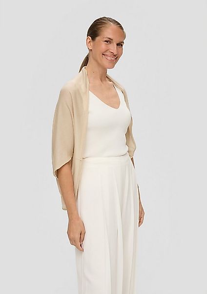 s.Oliver Poncho Tuch Weicher Strickponcho aus Lyocell günstig online kaufen